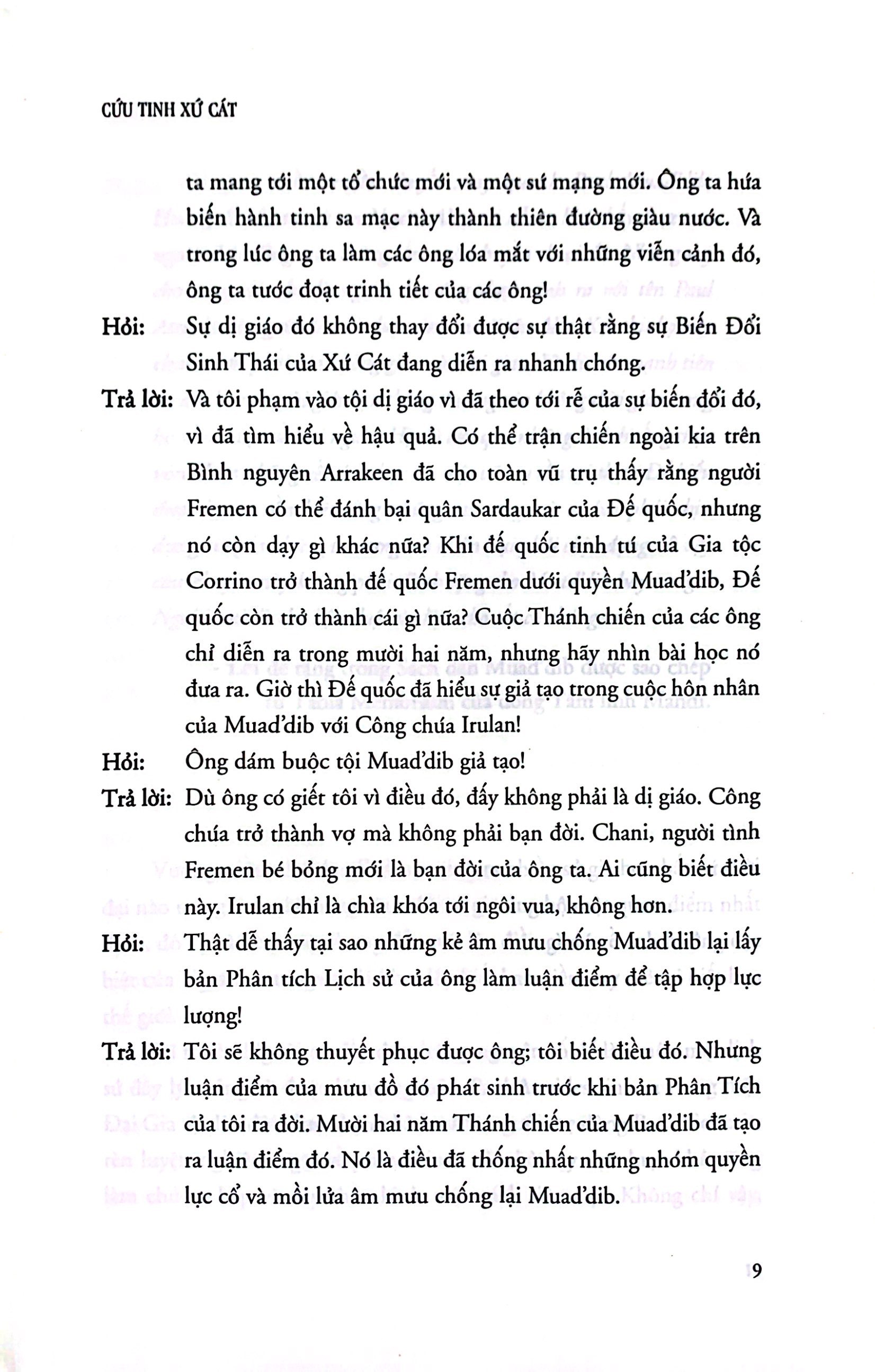 cứu tinh xứ cát - dune phần 2