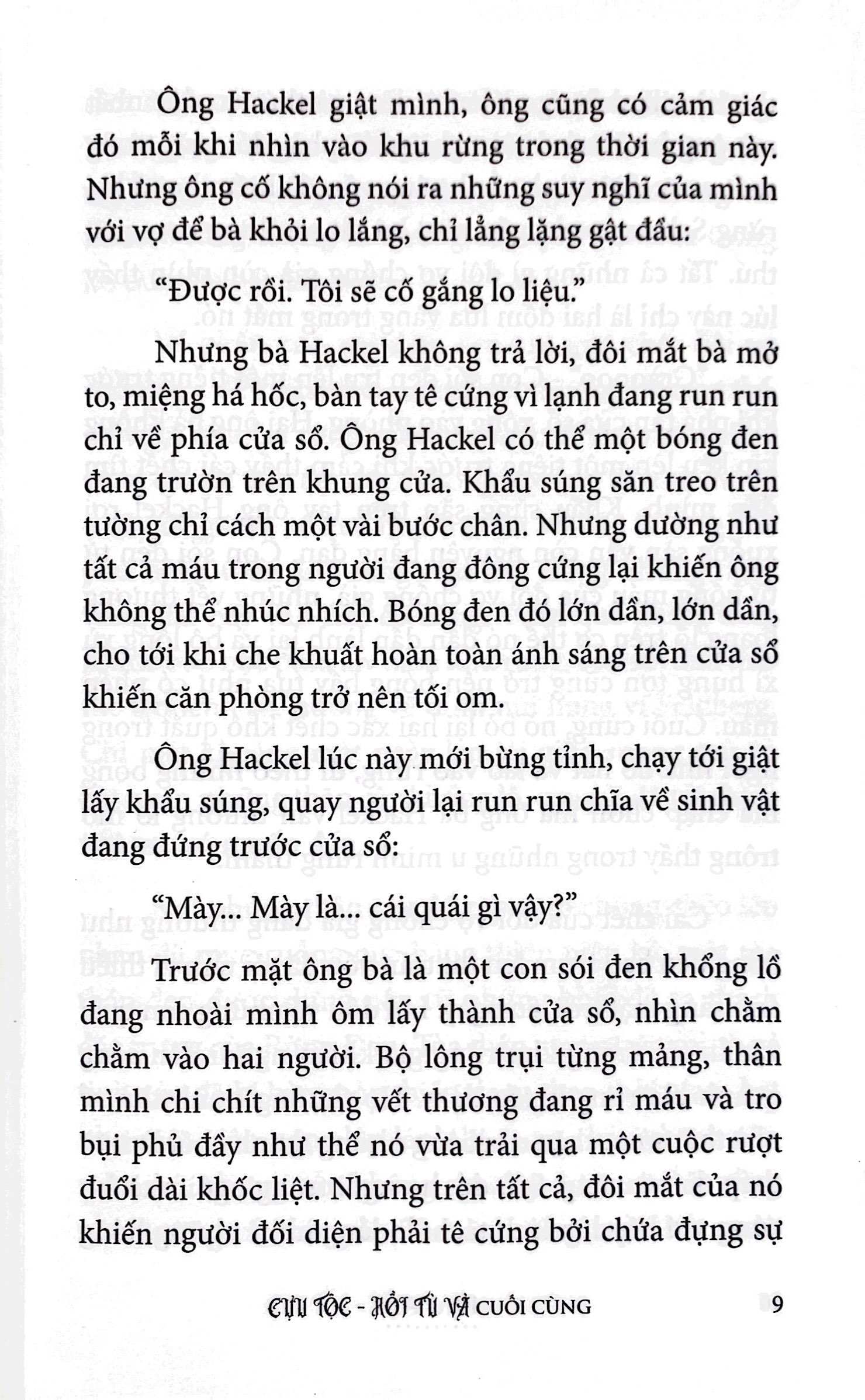 cựu tộc - quyển 2 - hồi tù và cuối cùng