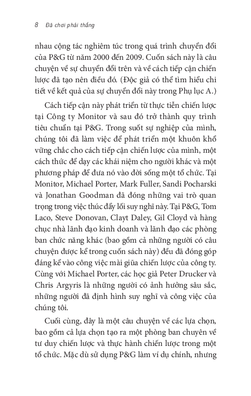 đã chơi phải thắng - cách xây dựng chiến lược thành công