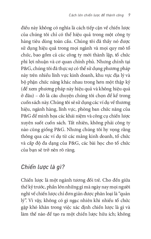 đã chơi phải thắng - cách xây dựng chiến lược thành công
