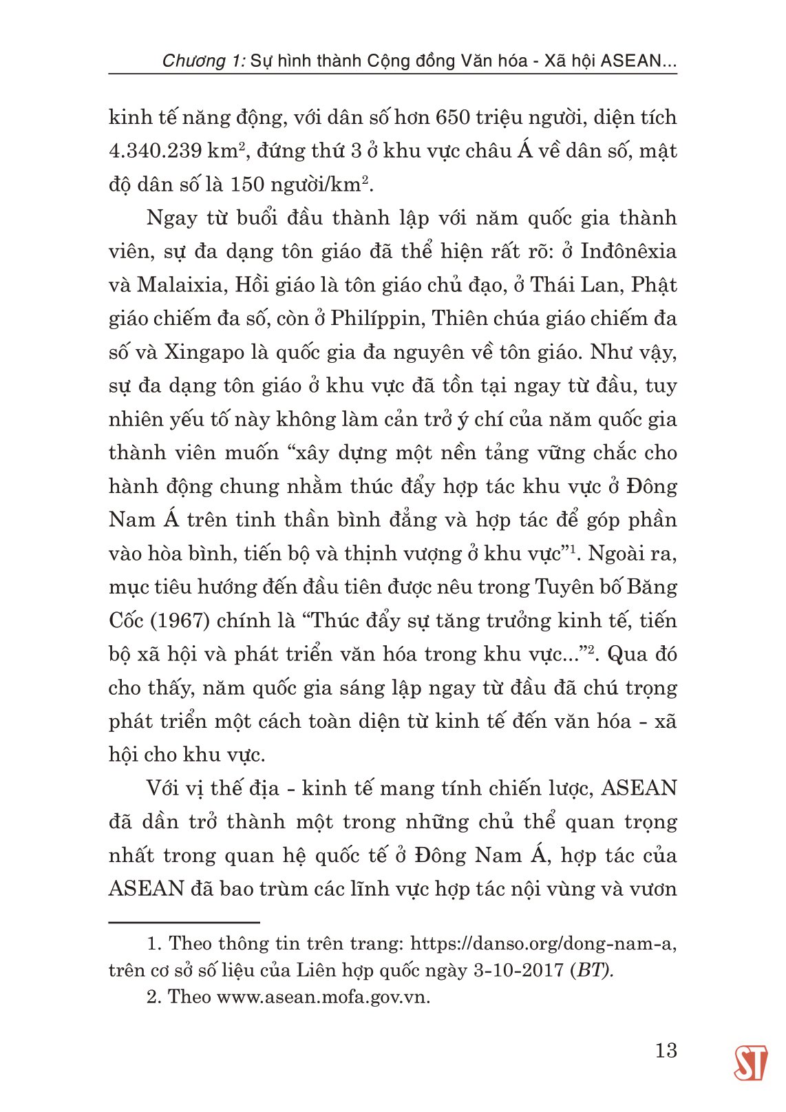 đa dạng tôn giáo với tiến trình xây dựng cộng đồng văn hóa - xã hội asean (ascc)
