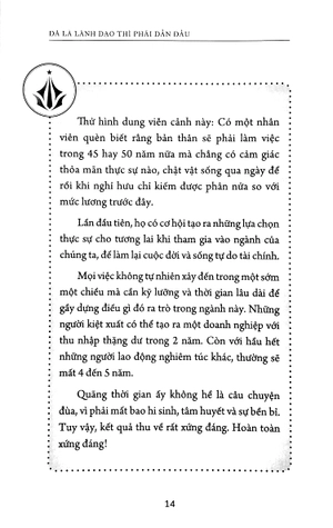 đã là lãnh đạo thì phải dẫn đầu