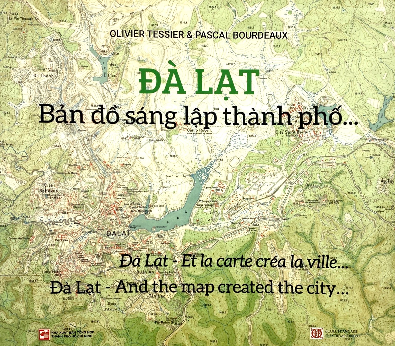 đà lạt - bản đồ sáng lập thành phố…
