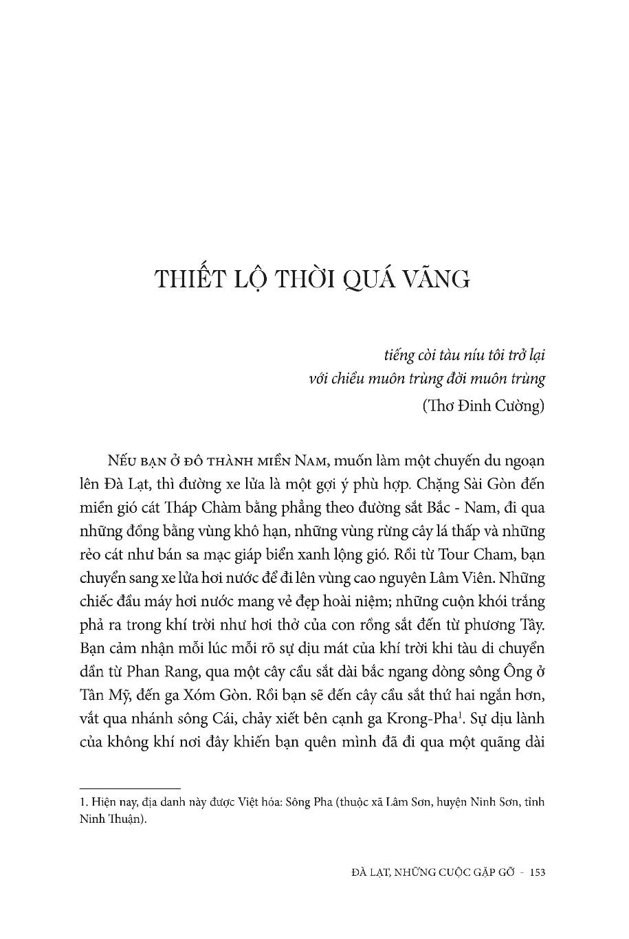 đà lạt, những cuộc gặp gỡ