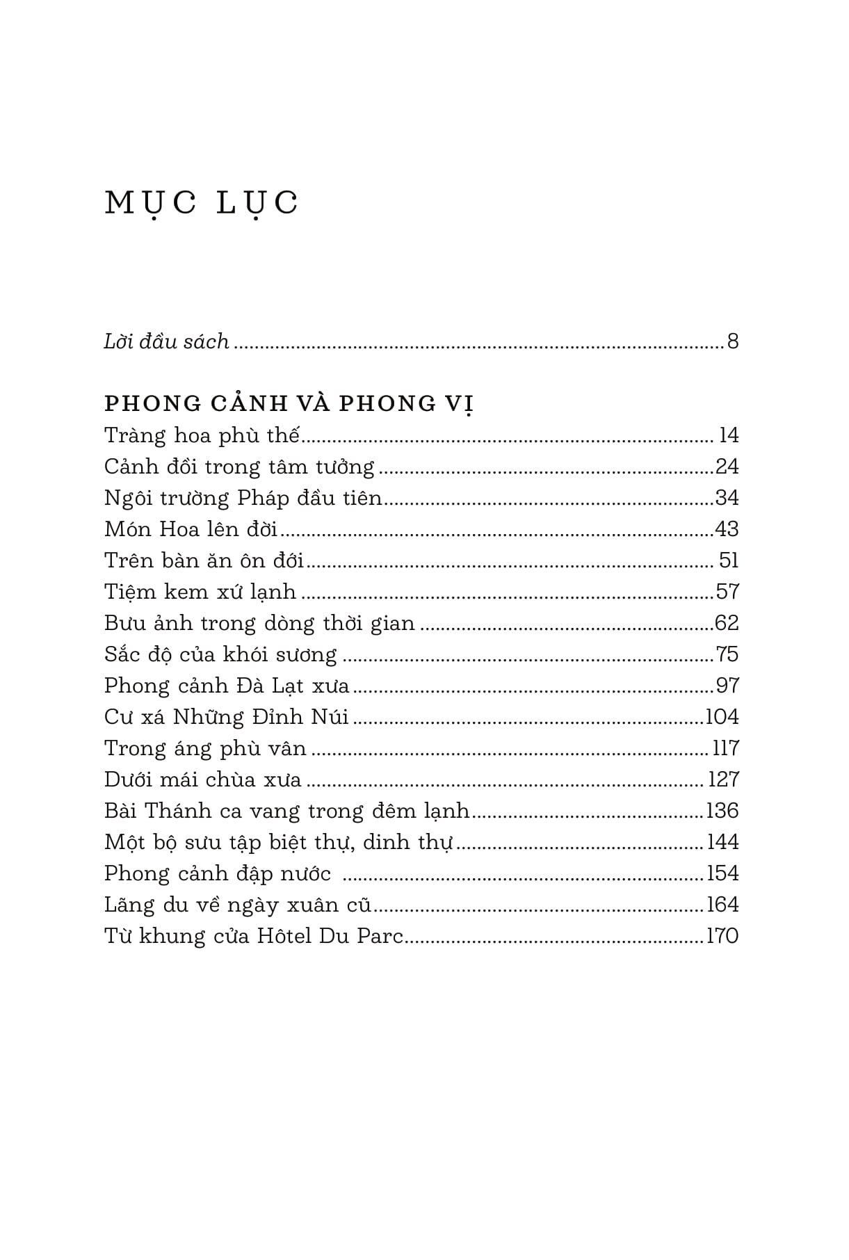 đà lạt, thành phố trong album