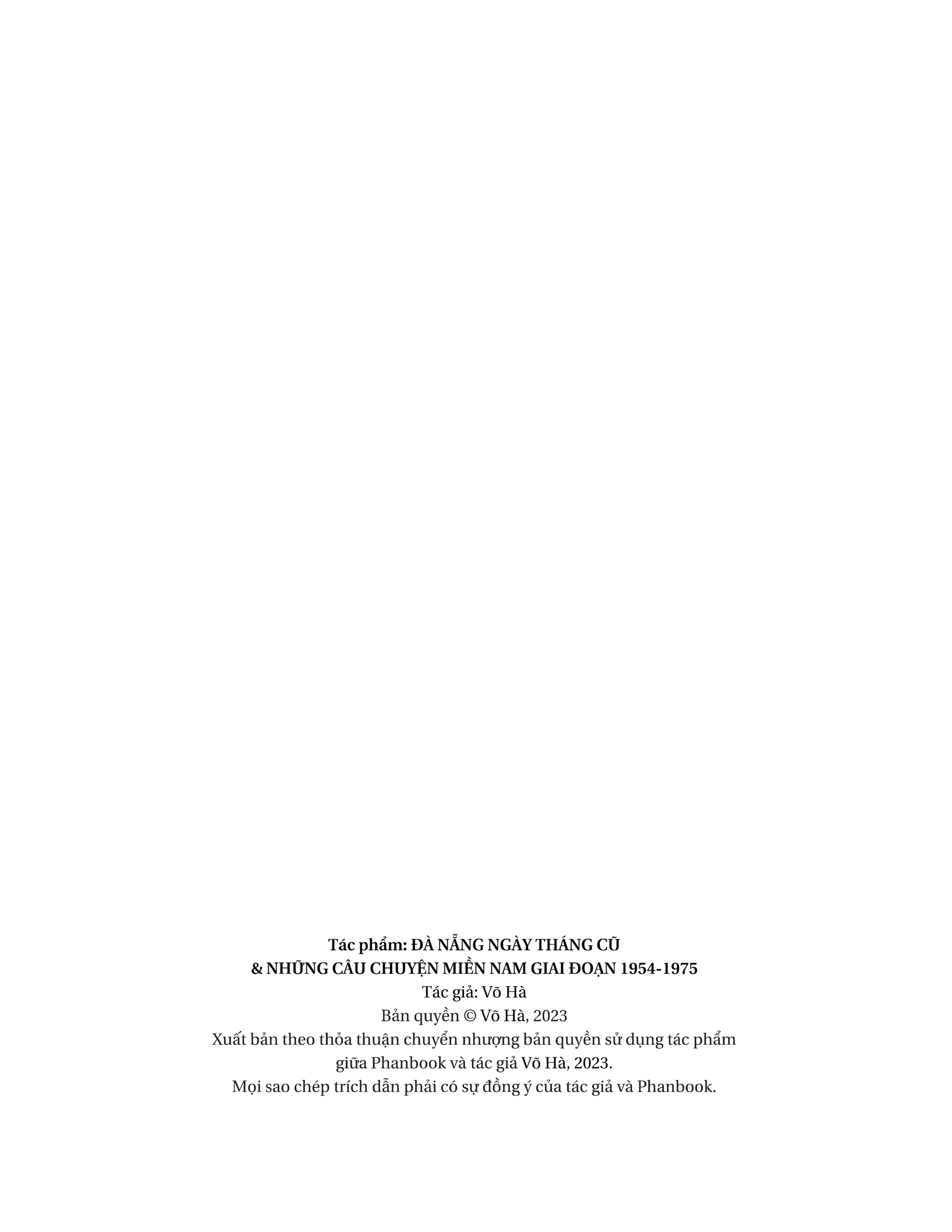 đà nẵng ngày tháng cũ và những câu chuyện miền nam giai đoạn 1954-1975