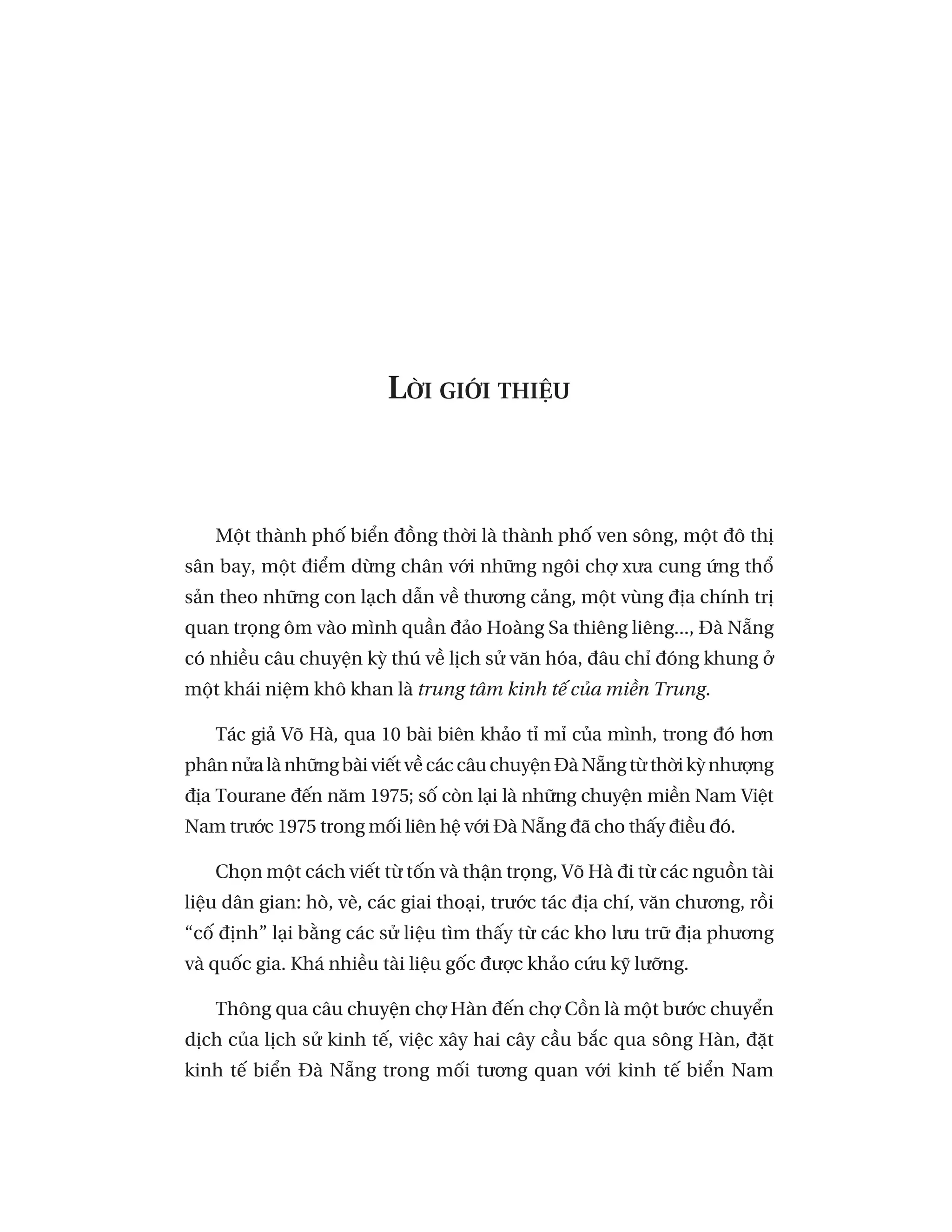 đà nẵng ngày tháng cũ và những câu chuyện miền nam giai đoạn 1954-1975