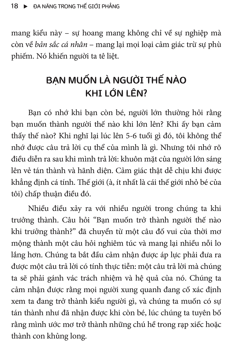 đa năng trong thế giới phẳng