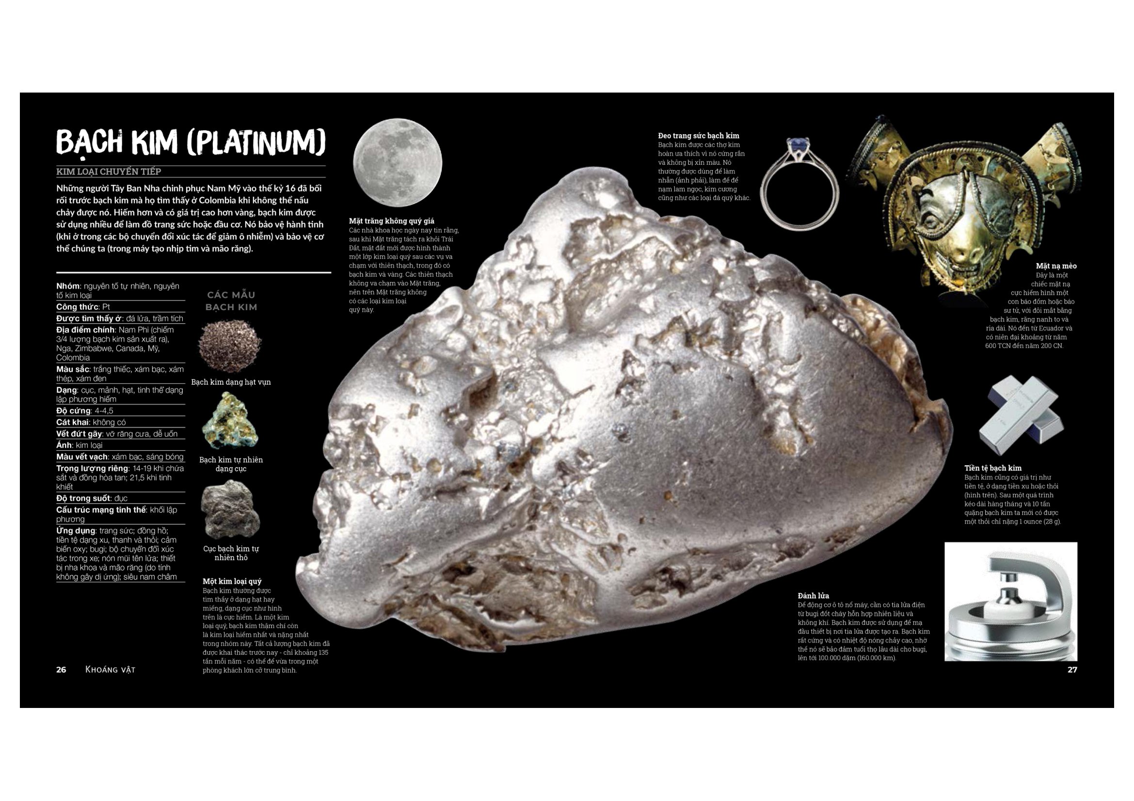 đá quý và khoáng sản - bìa cứng (tái bản)