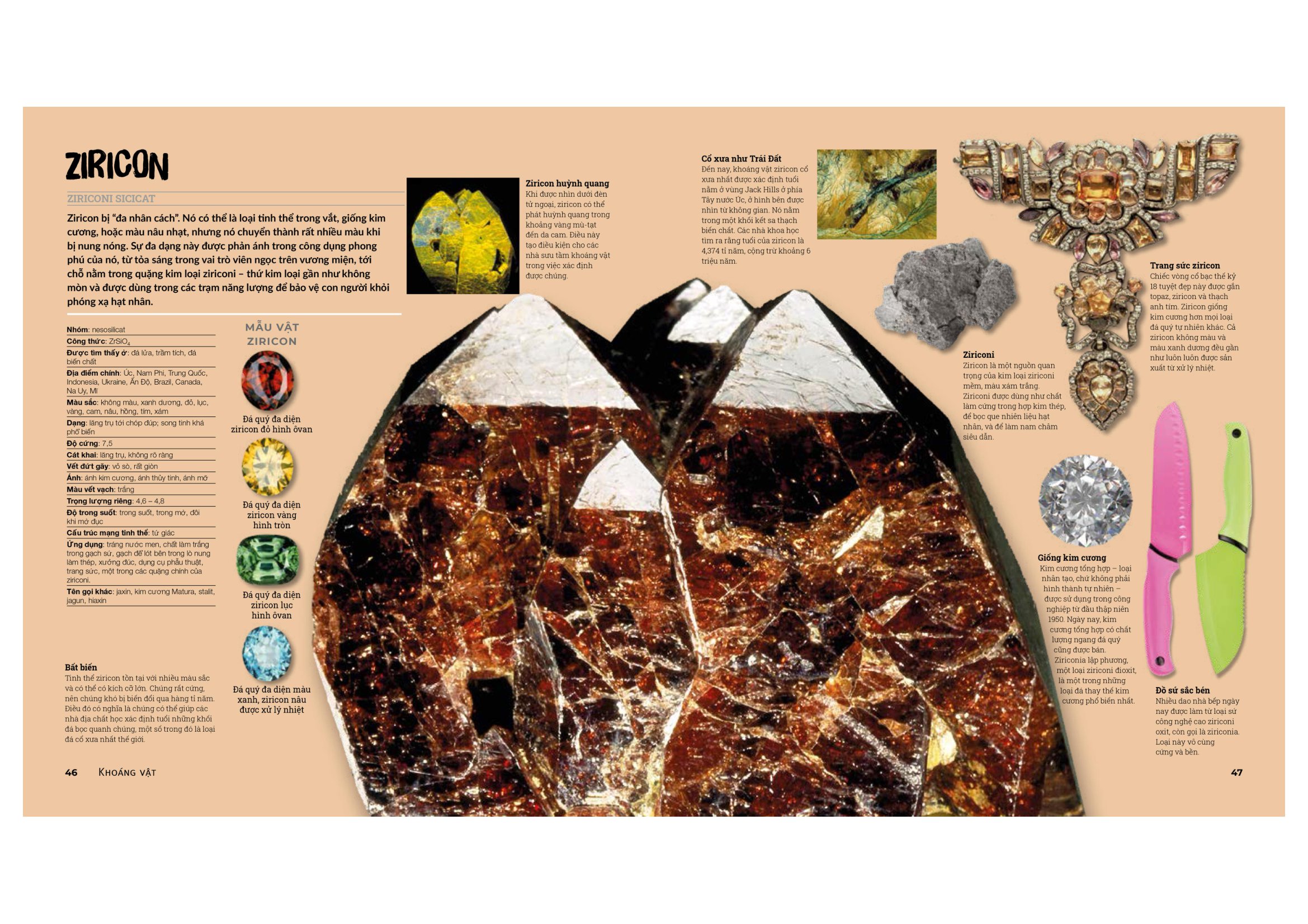 đá quý và khoáng sản - bìa cứng (tái bản)