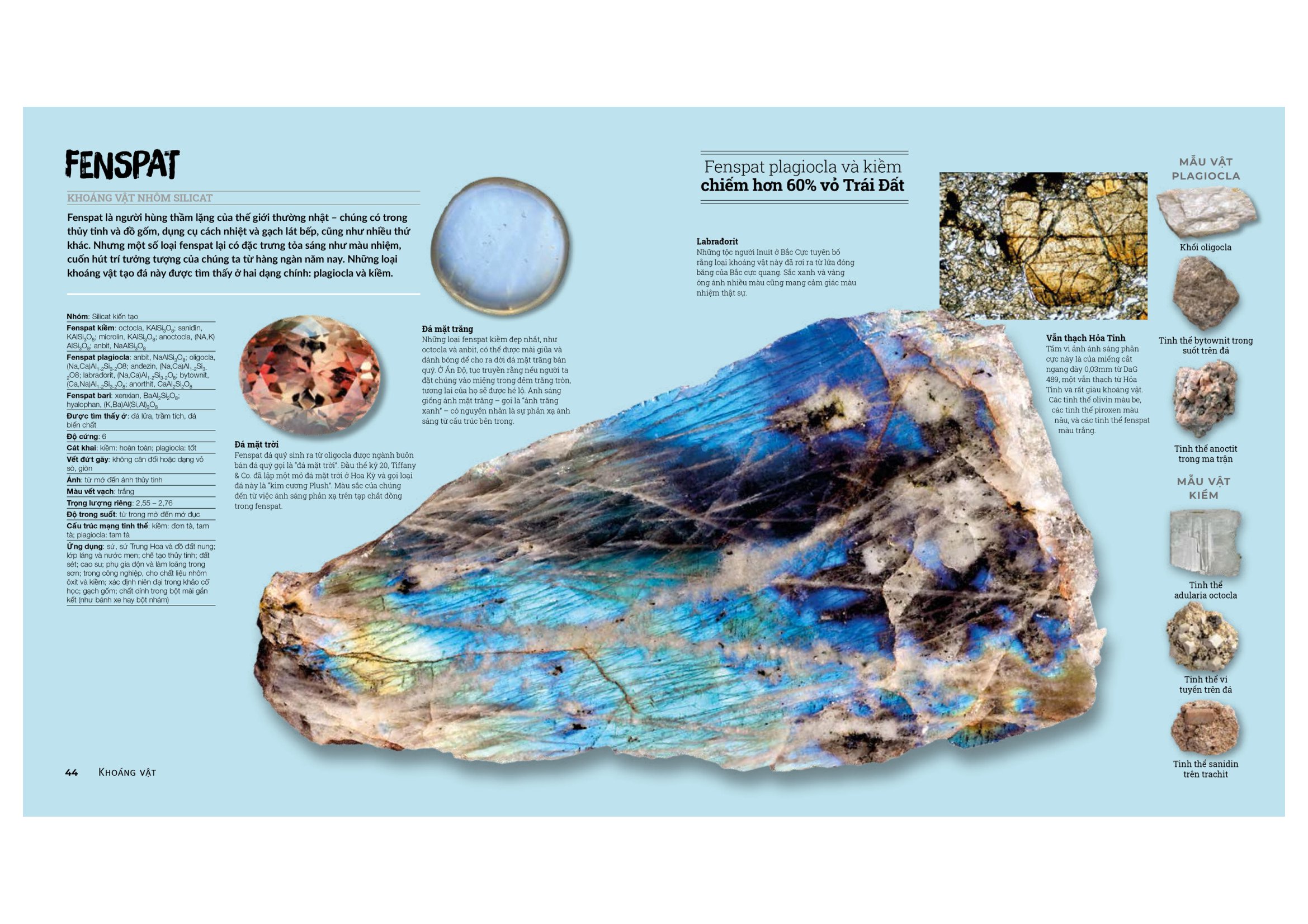 đá quý và khoáng sản - bìa cứng (tái bản)