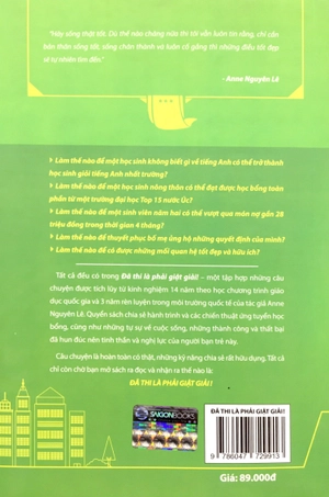 đã thi là phải giật giải!