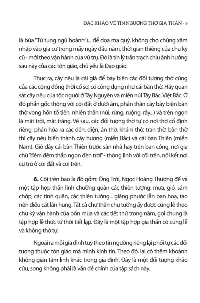 đặc khảo về tín ngưỡng thờ gia thần (tái bản 2024)