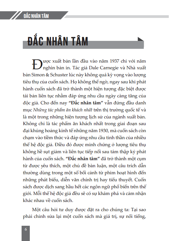 đắc nhân tâm - bìa cứng (tái bản 2023)