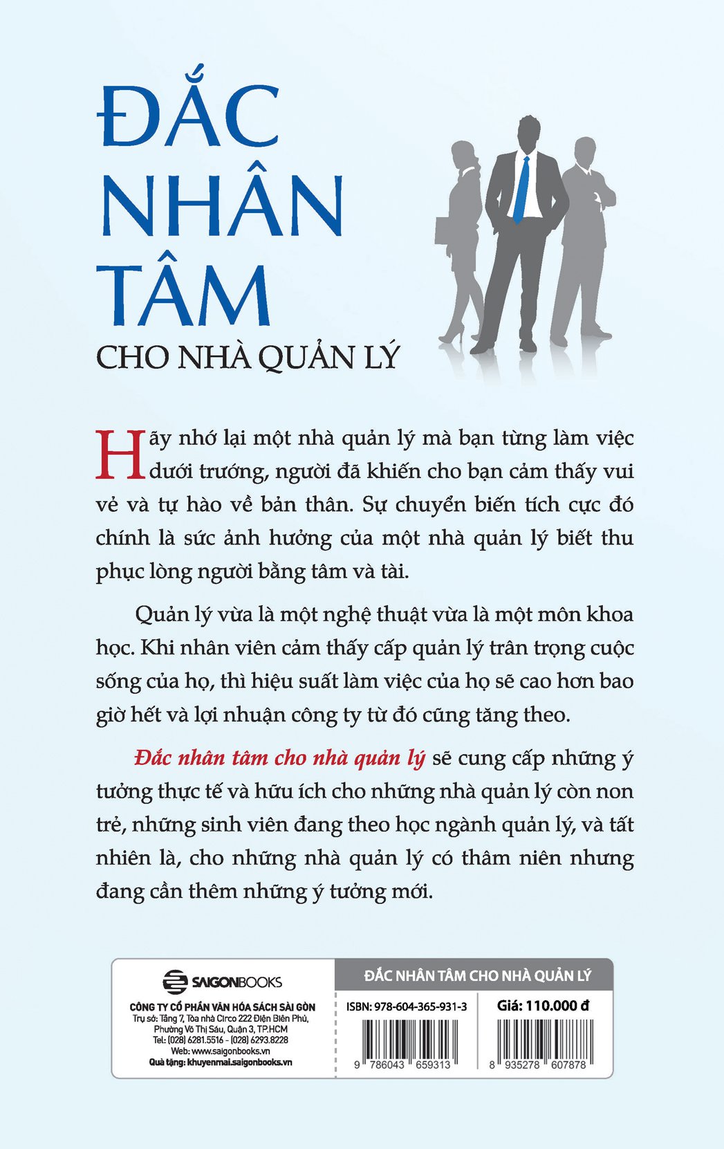đắc nhân tâm cho nhà quản lý (tái bản 2023)