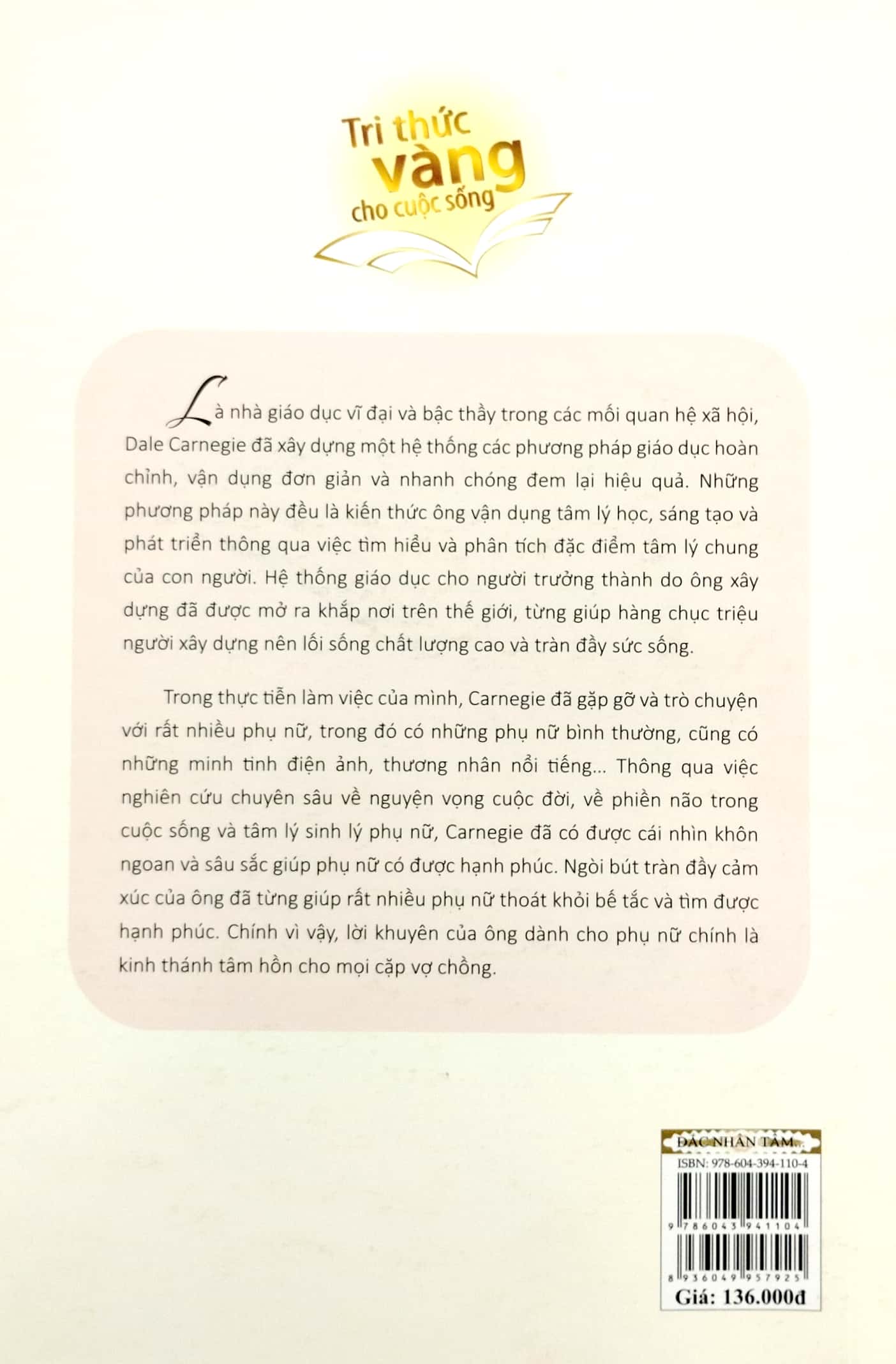 đắc nhân tâm dành cho phụ nữ