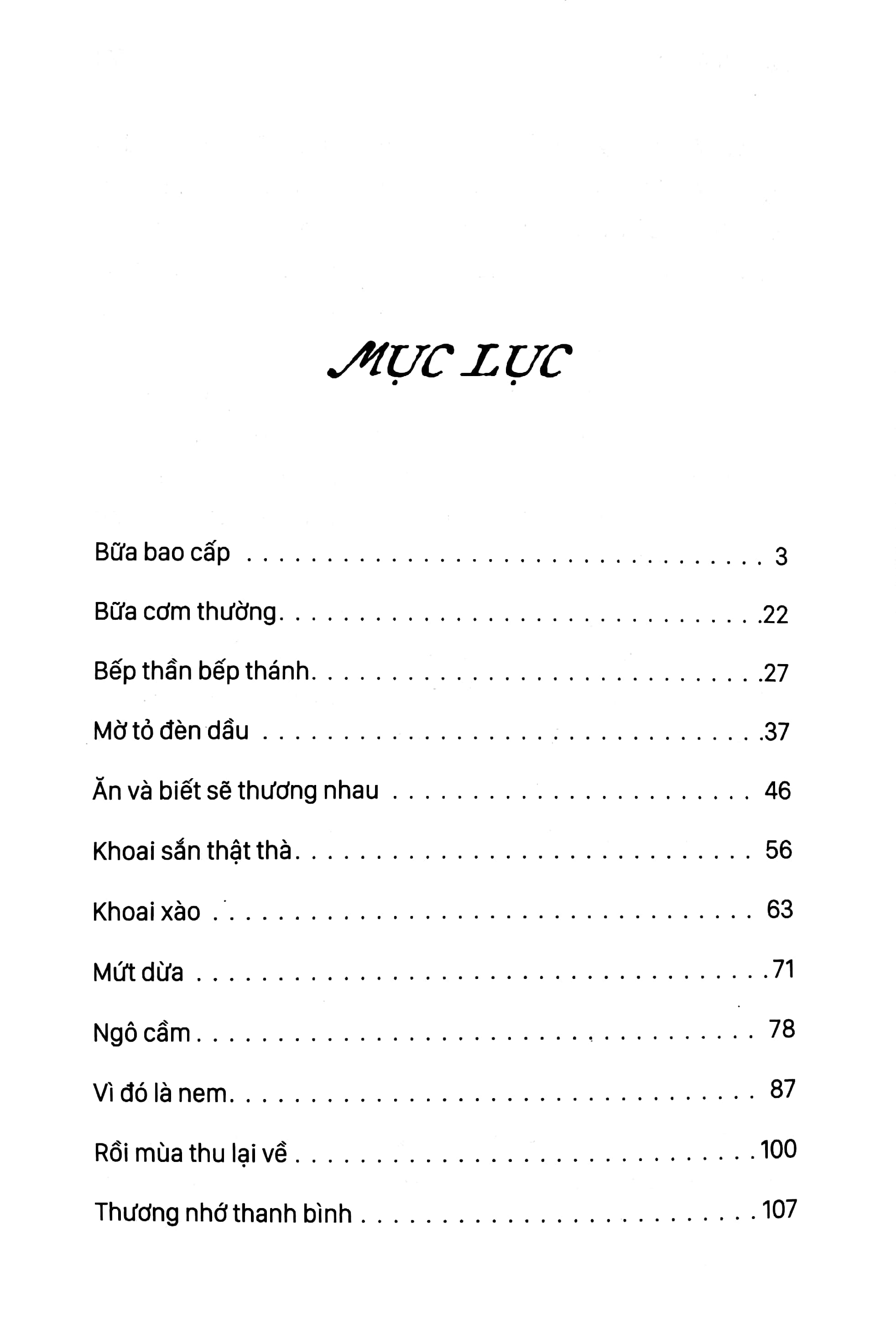 đặc sản thời yêu