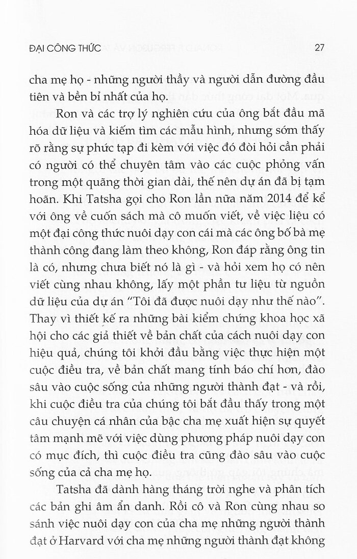 đại công thức - mở khóa bí quyết nuôi dạy con thành đạt
