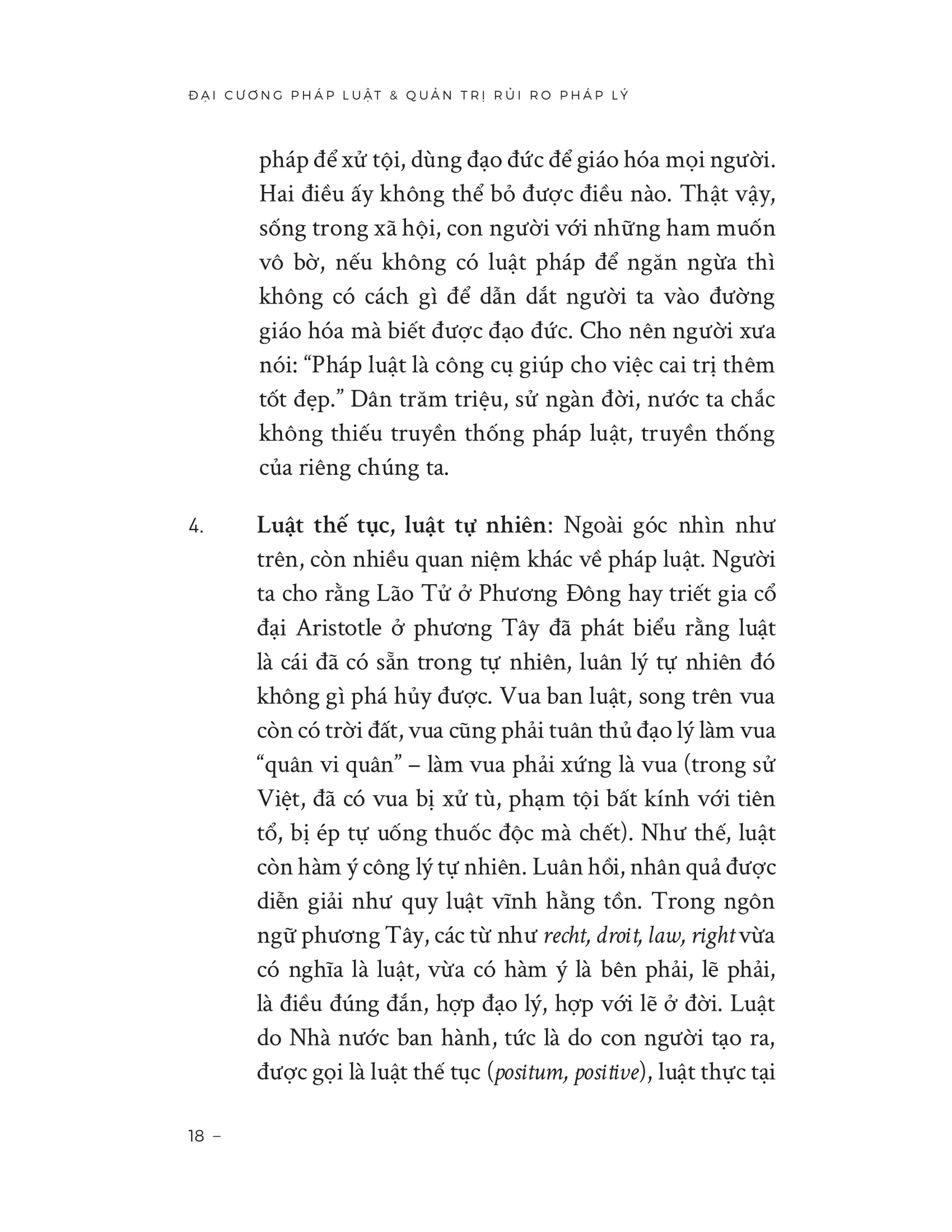 Đại Cương Pháp Luật Và Quản Trị Rủi Ro Pháp Lý