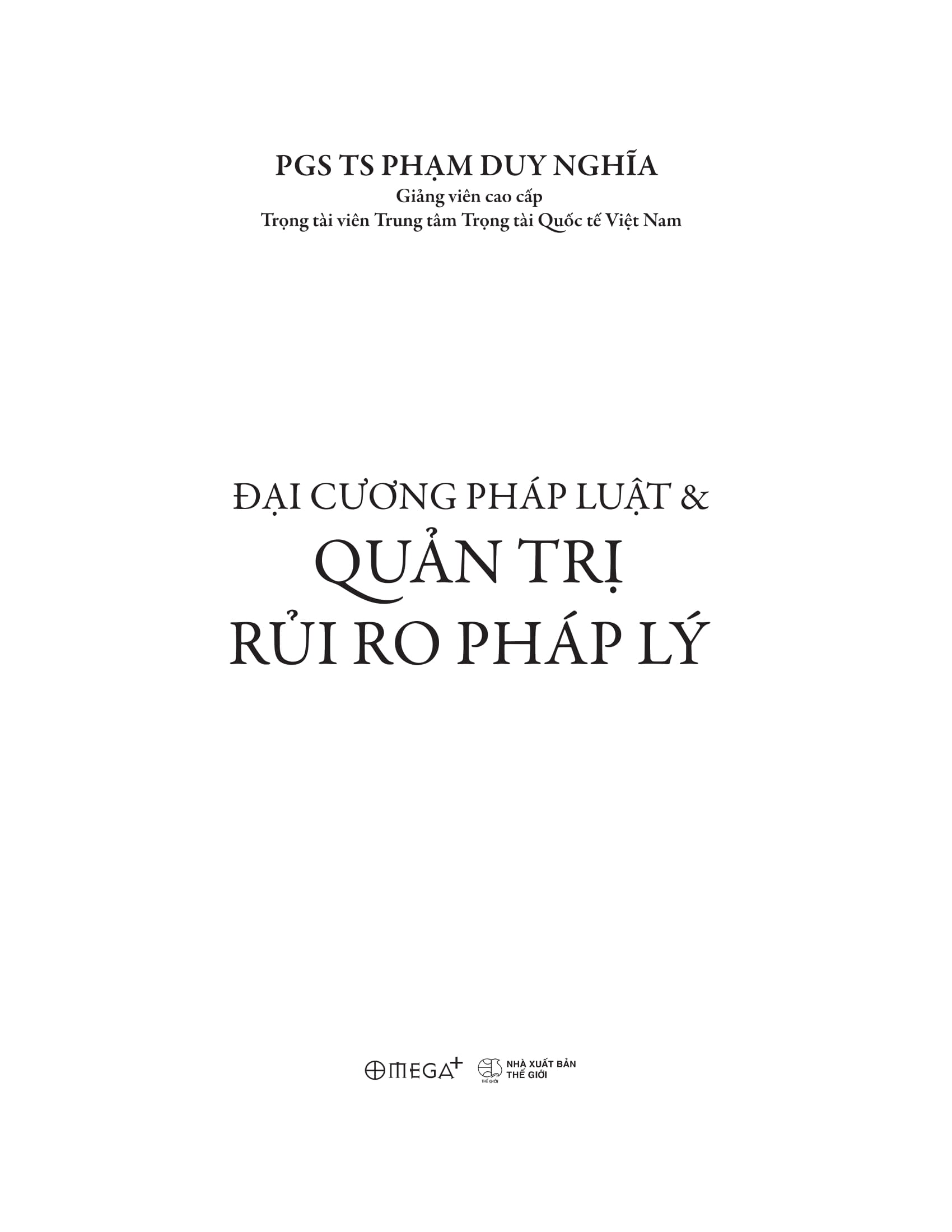 Đại Cương Pháp Luật Và Quản Trị Rủi Ro Pháp Lý
