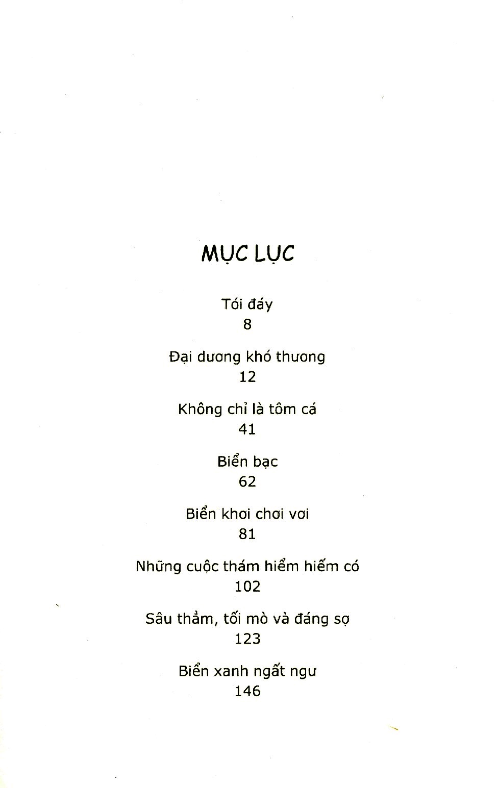 đại dương khó thương (tái bản 2020)