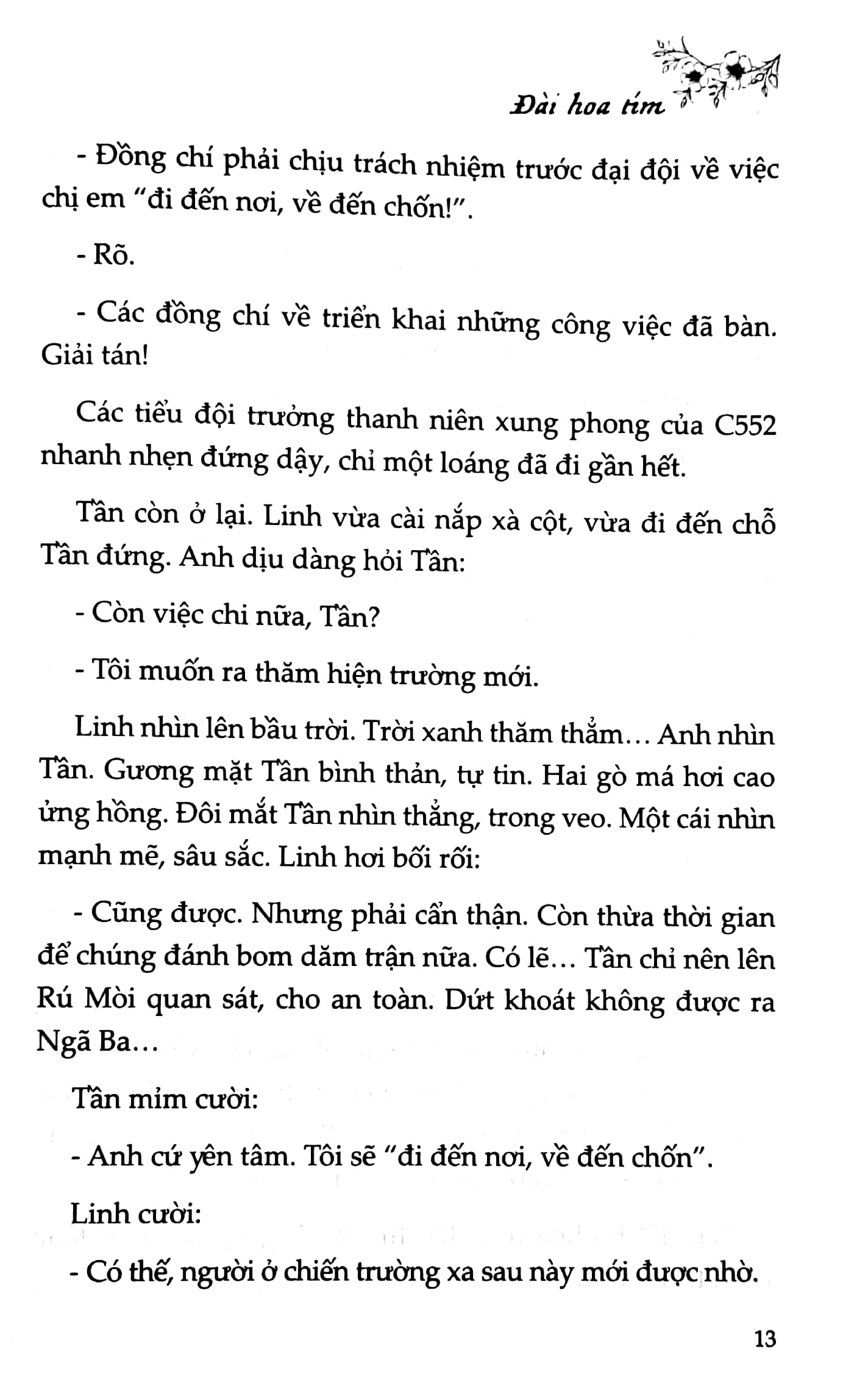 đài hoa tím - chuyện 10 cô gái ngã ba đồng lộc