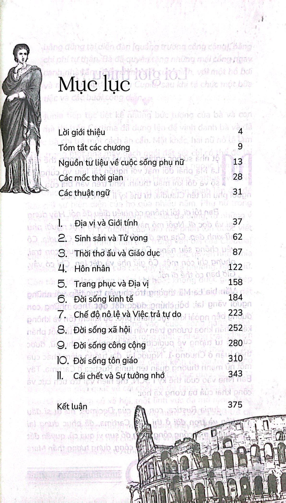 Daily Life Of Women In Ancient Rome - Doi Song Cua Phu Nu La Ma Co Dai