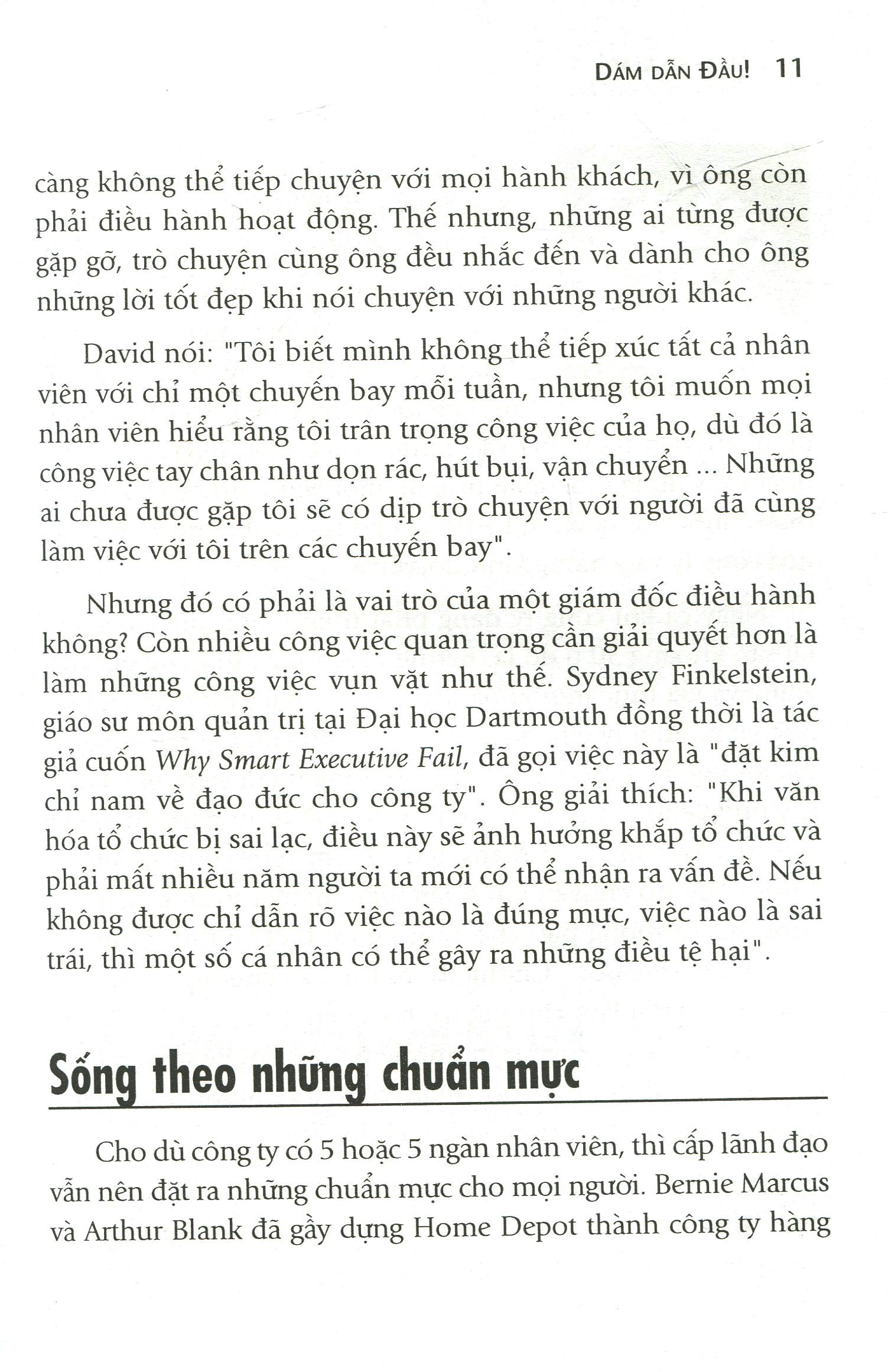 dám dẫn đầu! - dare to lead!