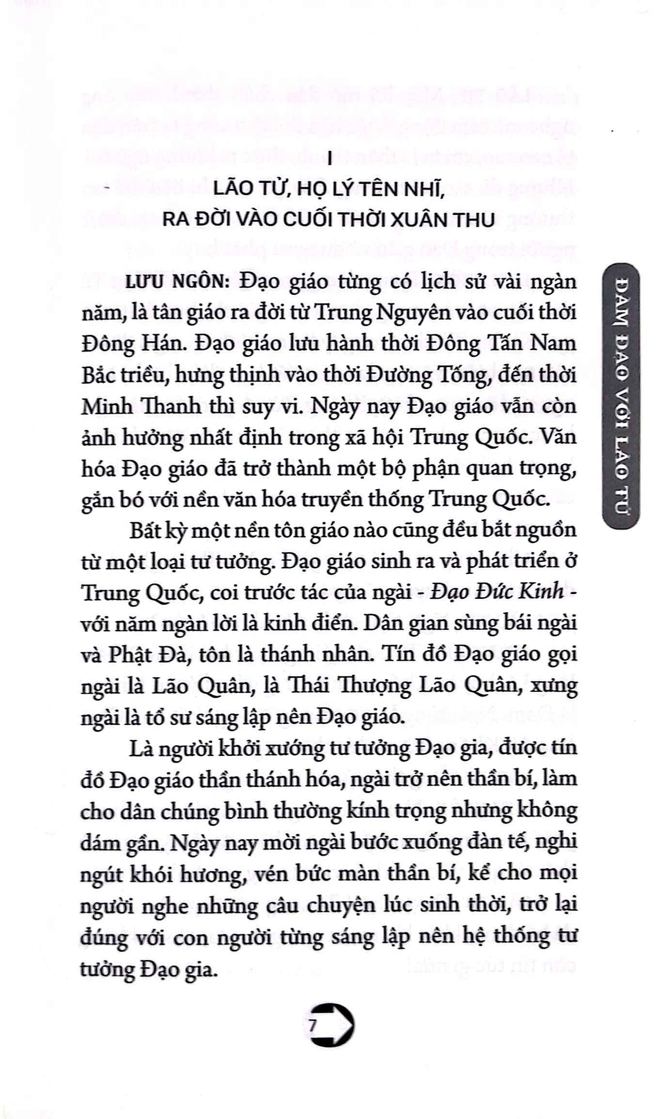đàm đạo với lão tử