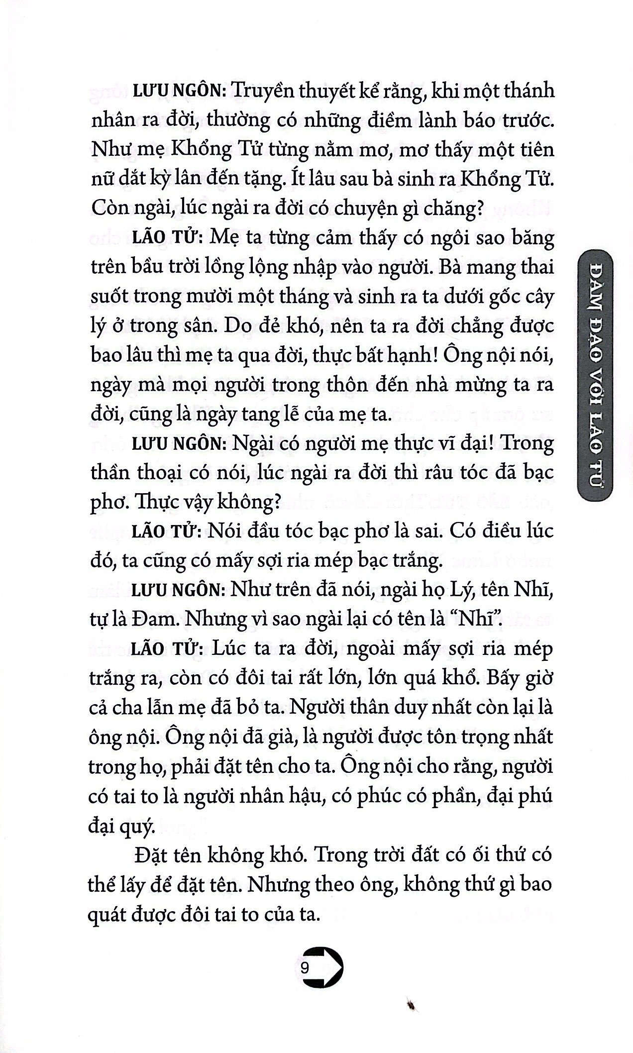 đàm đạo với lão tử