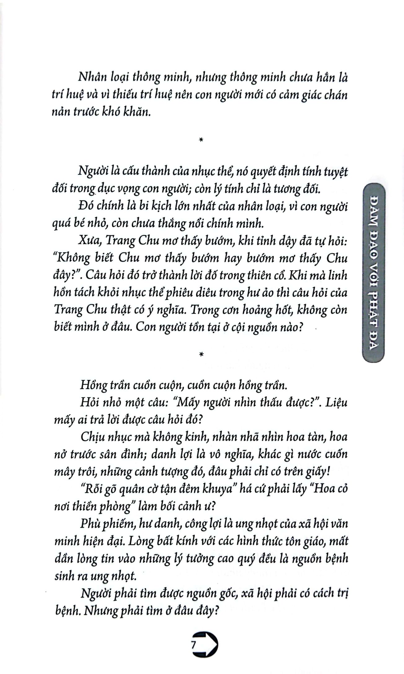 đàm đạo với phật đà