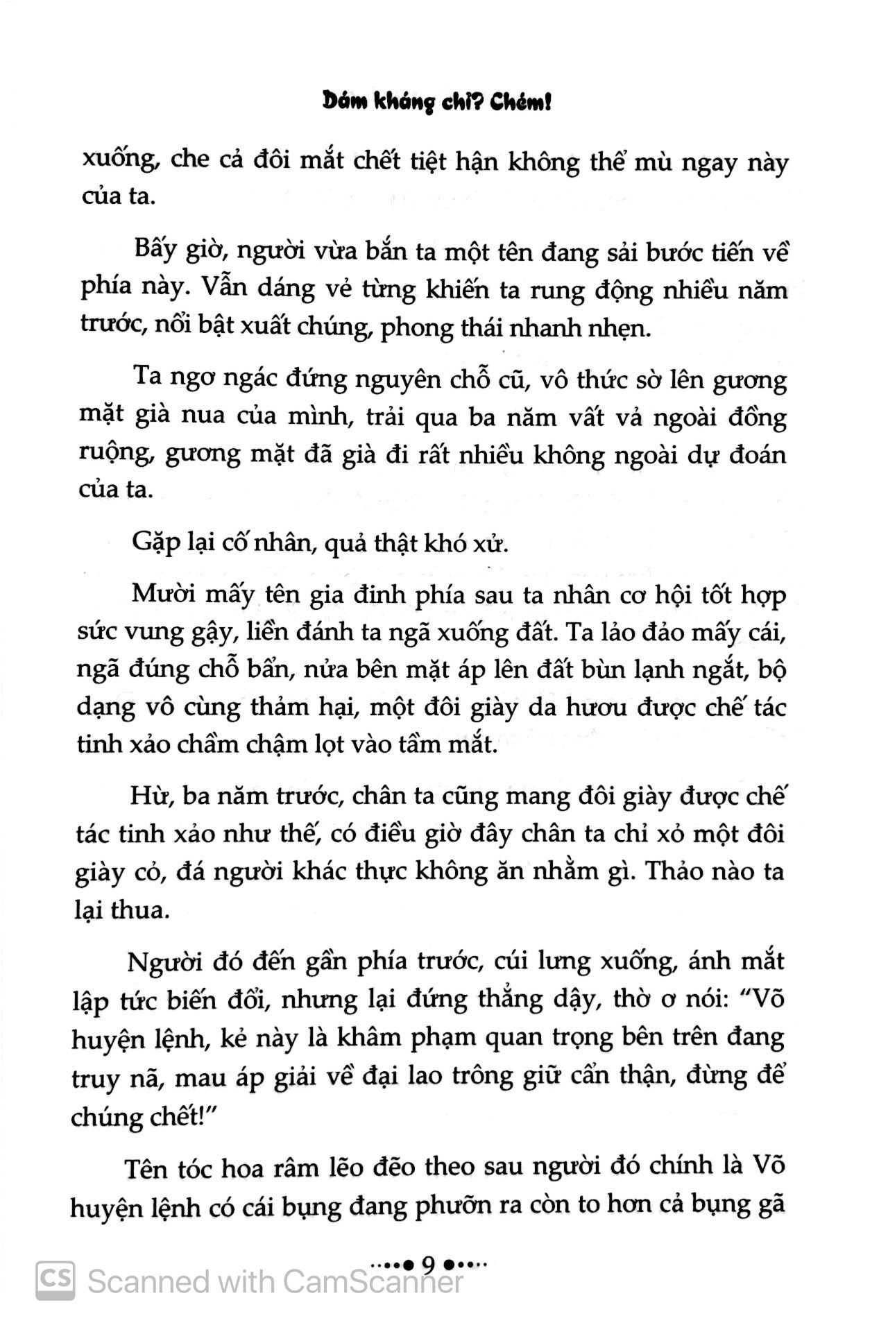 dám kháng chỉ? chém! (tái bản 2018)