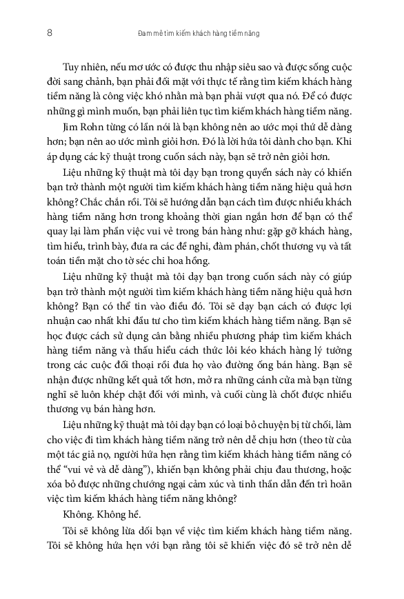 đam mê tìm kiếm khách hàng tiềm năng: mở ra đối thoại và giành được thương vụ