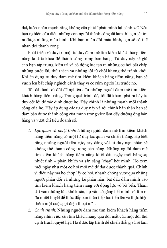 đam mê tìm kiếm khách hàng tiềm năng: mở ra đối thoại và giành được thương vụ