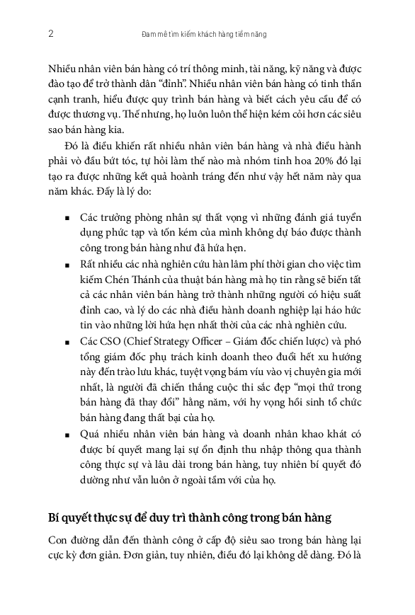 đam mê tìm kiếm khách hàng tiềm năng: mở ra đối thoại và giành được thương vụ