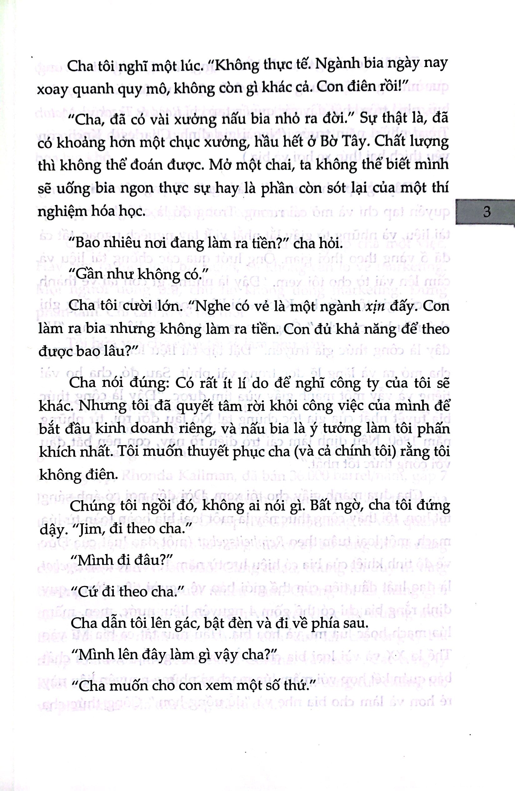 đam mê ủ ra tiền - 42 bài học thực chiến để làm giàu từ đam mê của tỉ phú bia thủ công jim koch