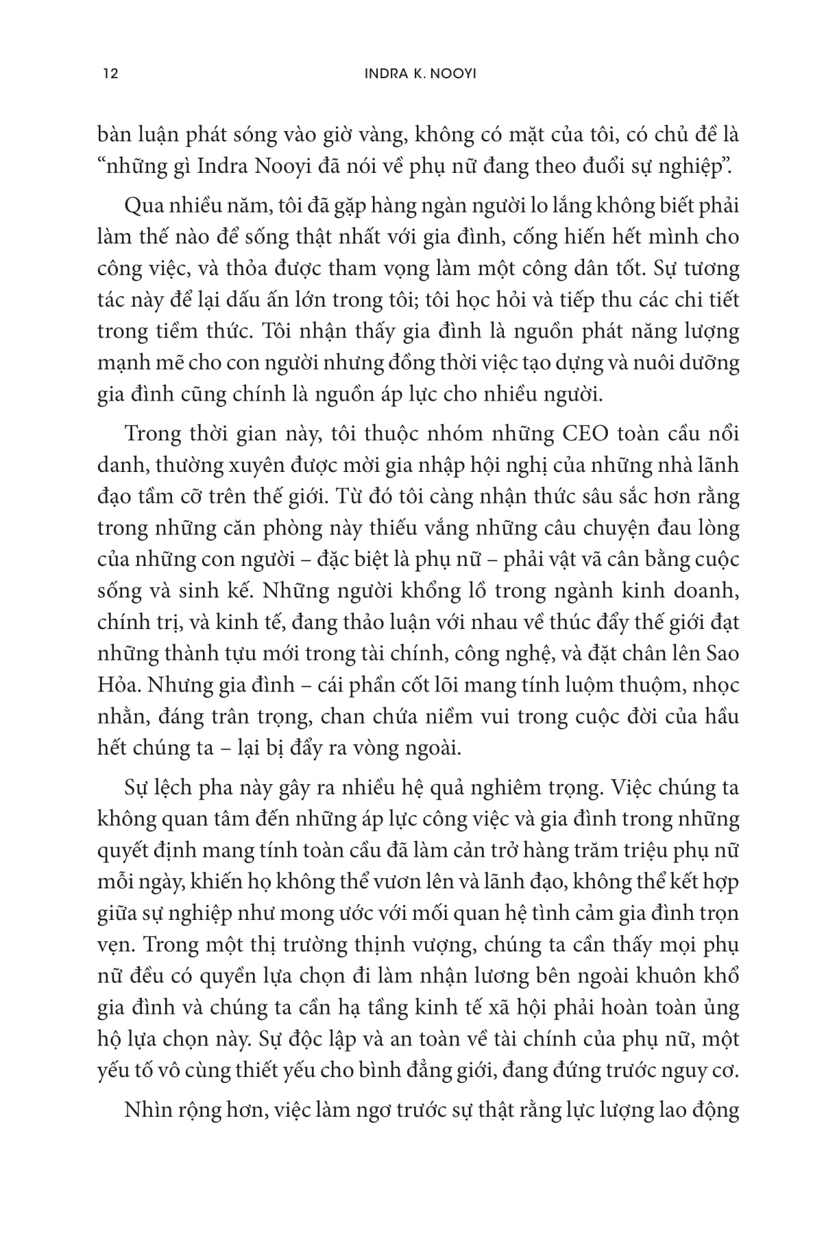 dám mơ lớn: công việc, gia đình, và tương lai của chúng ta