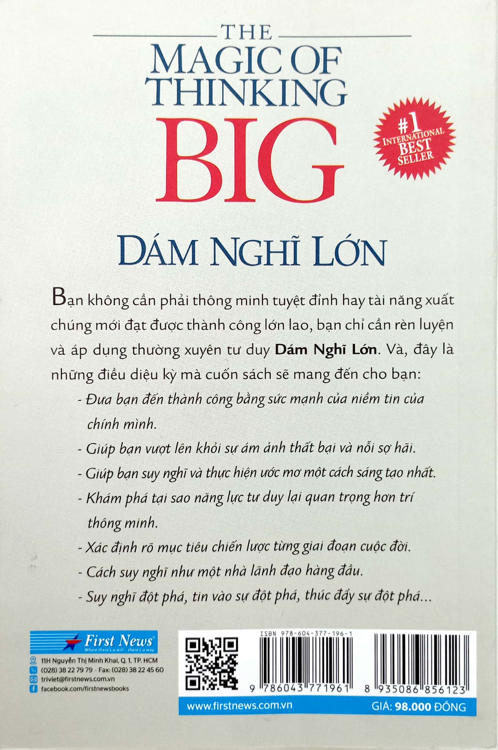 dám nghĩ lớn (khổ nhỏ) - tái bản 2022