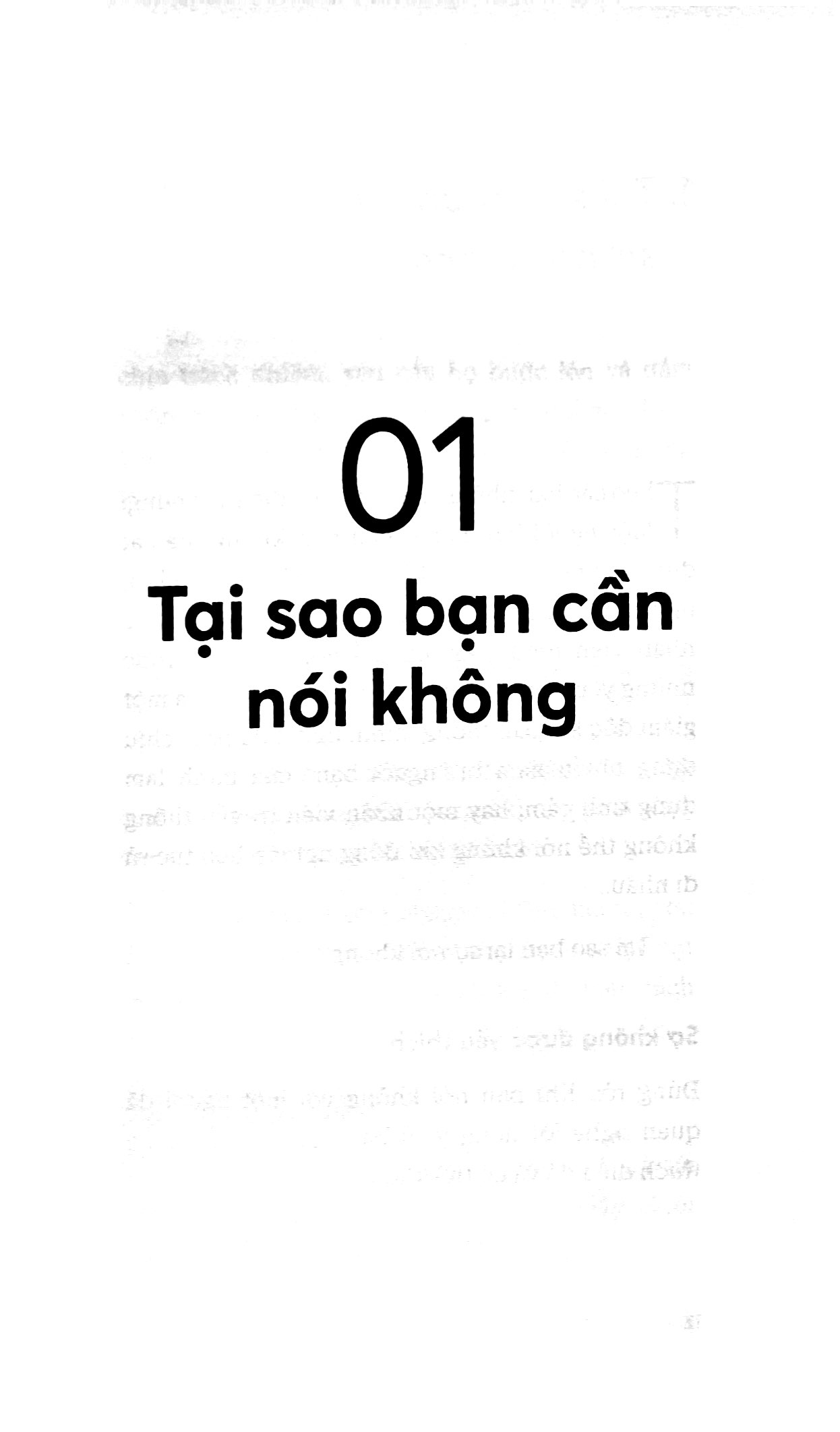 dám nói không