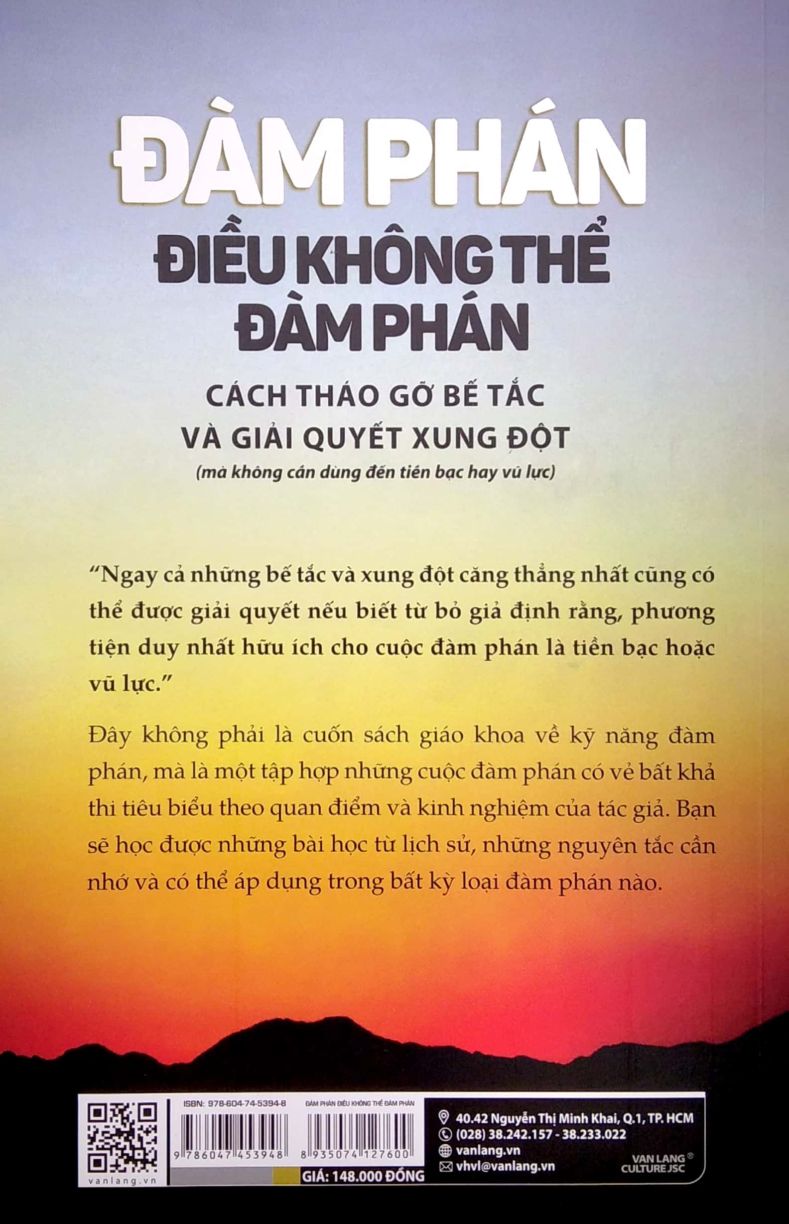 đàm phán điều không thể đàm phán - negotiating the impossible