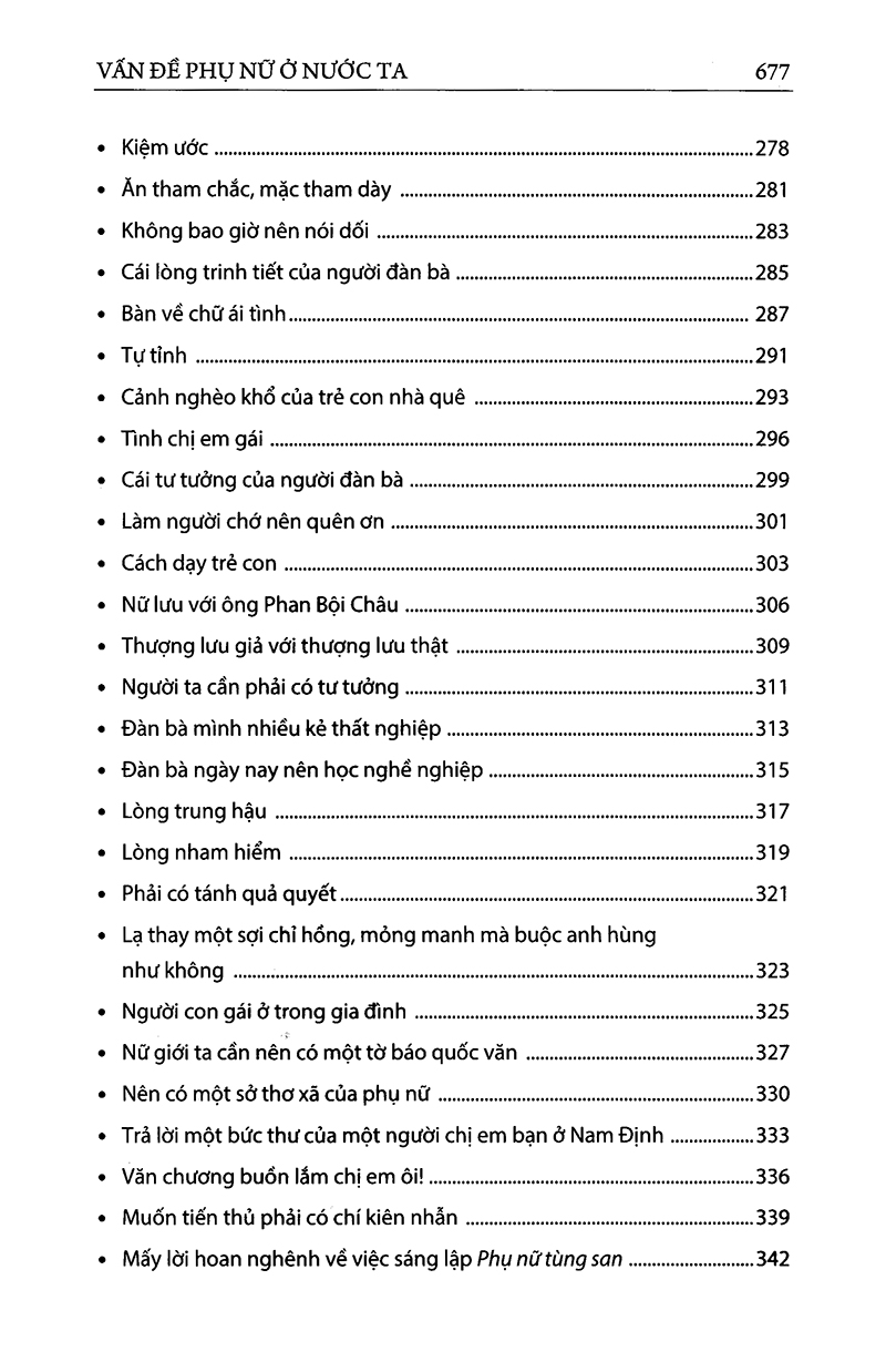 đạm phương nữ sử - vấn đề phụ nữ ở nước ta