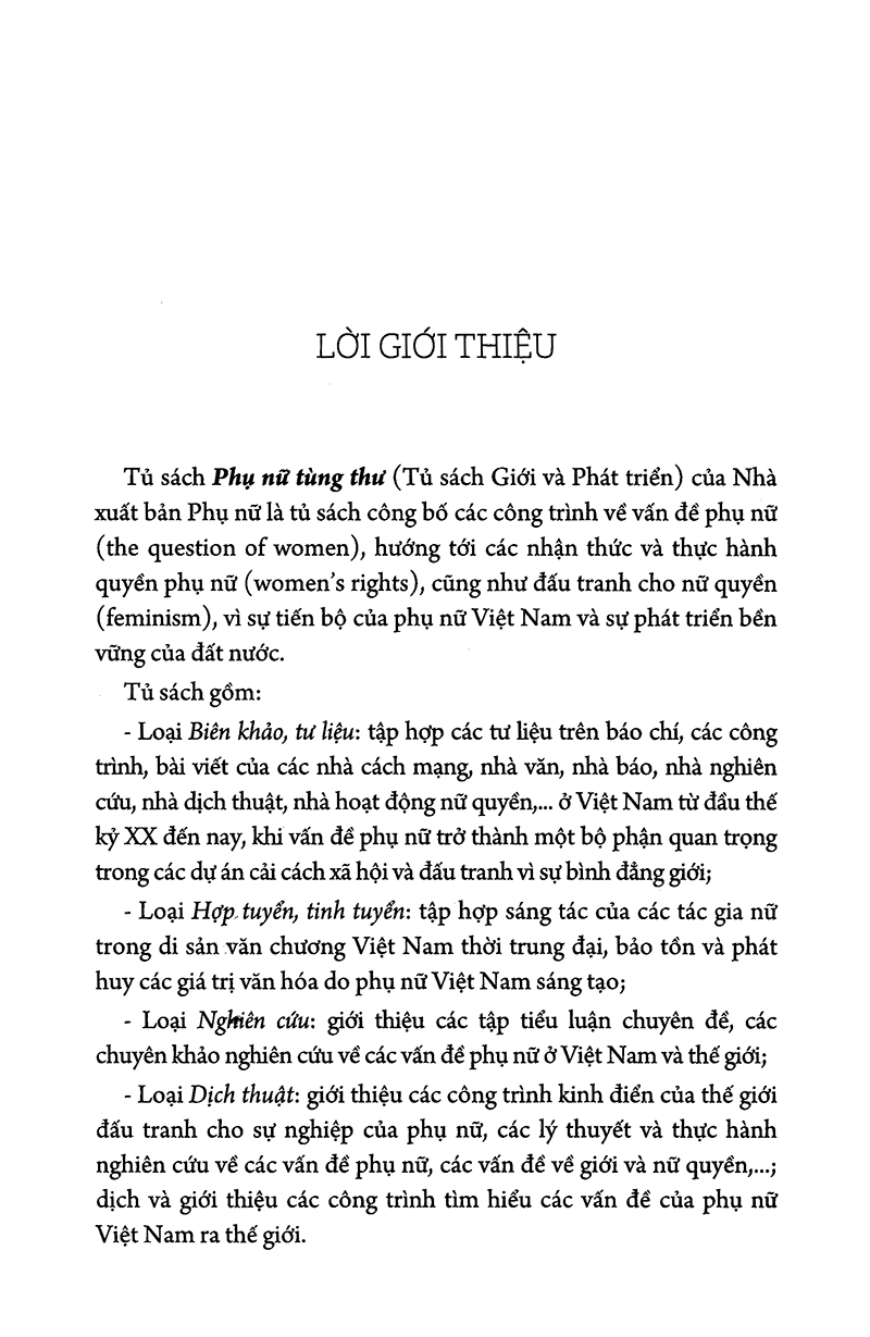 đạm phương nữ sử - vấn đề phụ nữ ở nước ta