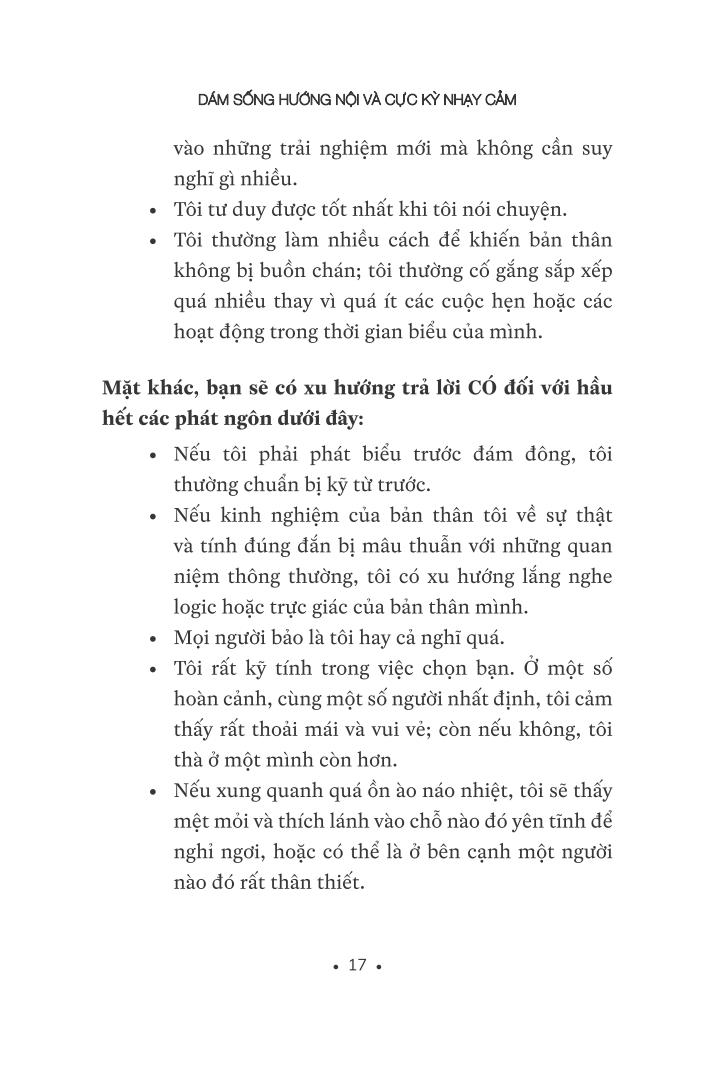 dám sống hướng nội và cực kỳ nhạy cảm - cẩm nang về ranh giới, niềm vui, và sự chữa lành