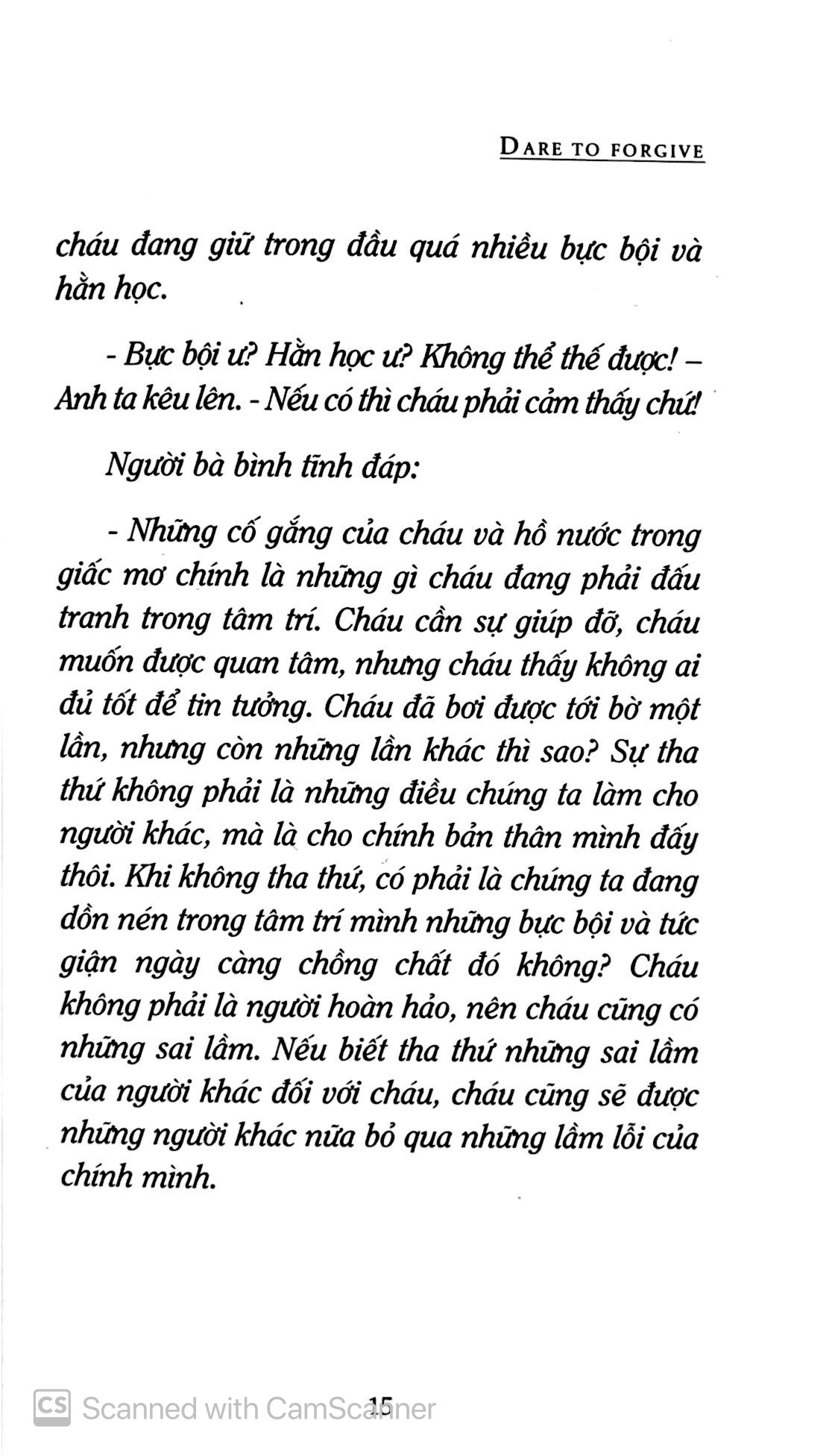 dám tha thứ - dare to forgive (tái bản 2024)