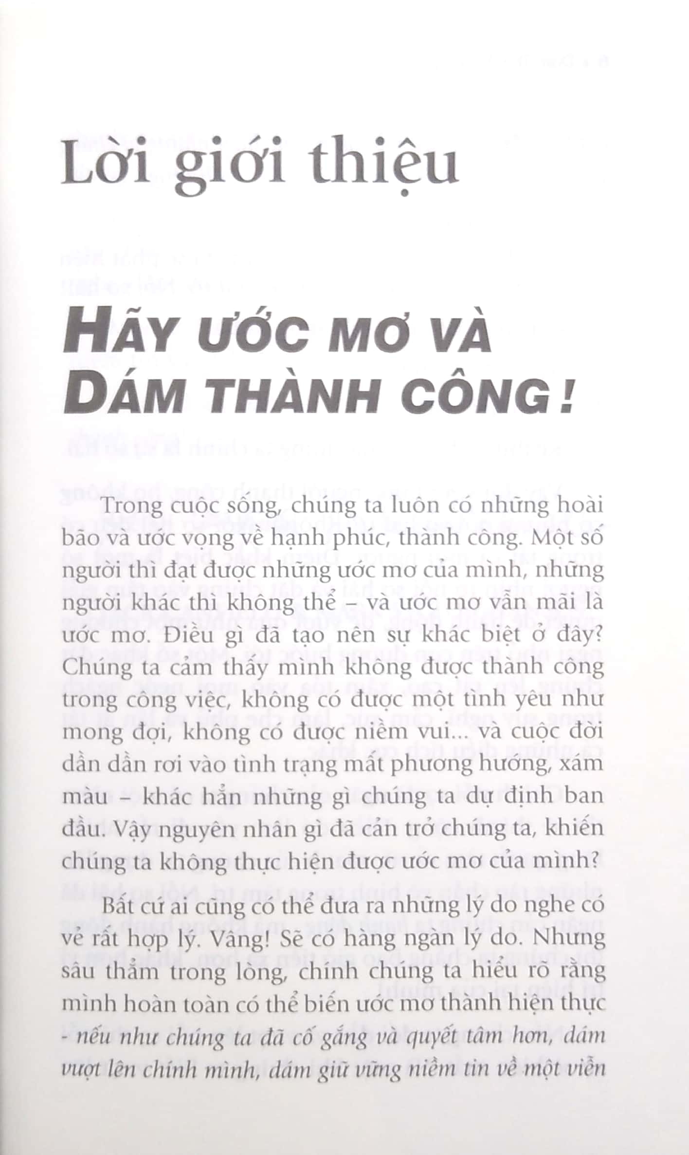 dám thành công - dare to win!