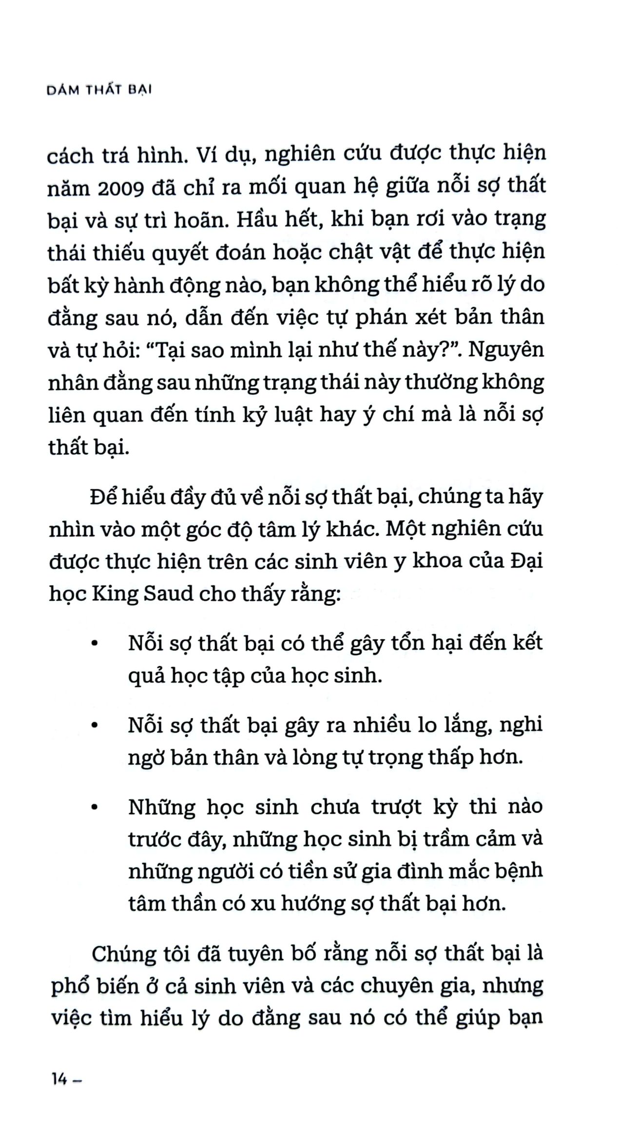 dám thất bại