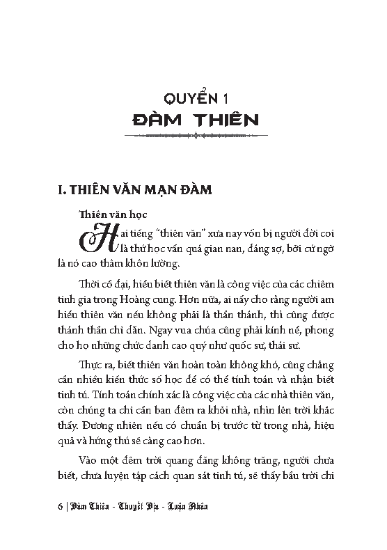 đàm thiên thuyết địa luận nhân