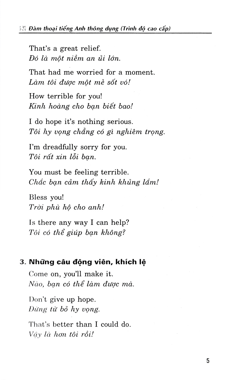 đàm thoại tiếng anh thông dụng (trình độ cao cấp)
