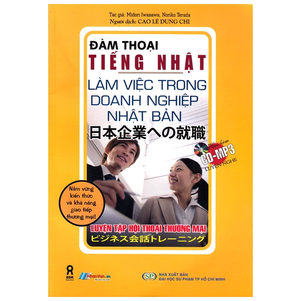 đàm thoại tiếng nhật - làm việc trong doanh nghiệp nhật bản (kèm cd mp3)