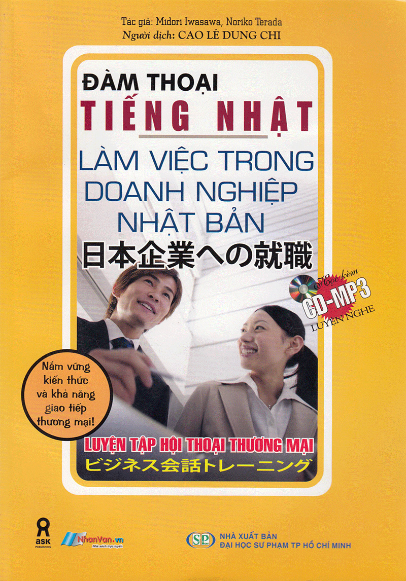 đàm thoại tiếng nhật - làm việc trong doanh nghiệp nhật bản (kèm cd mp3)